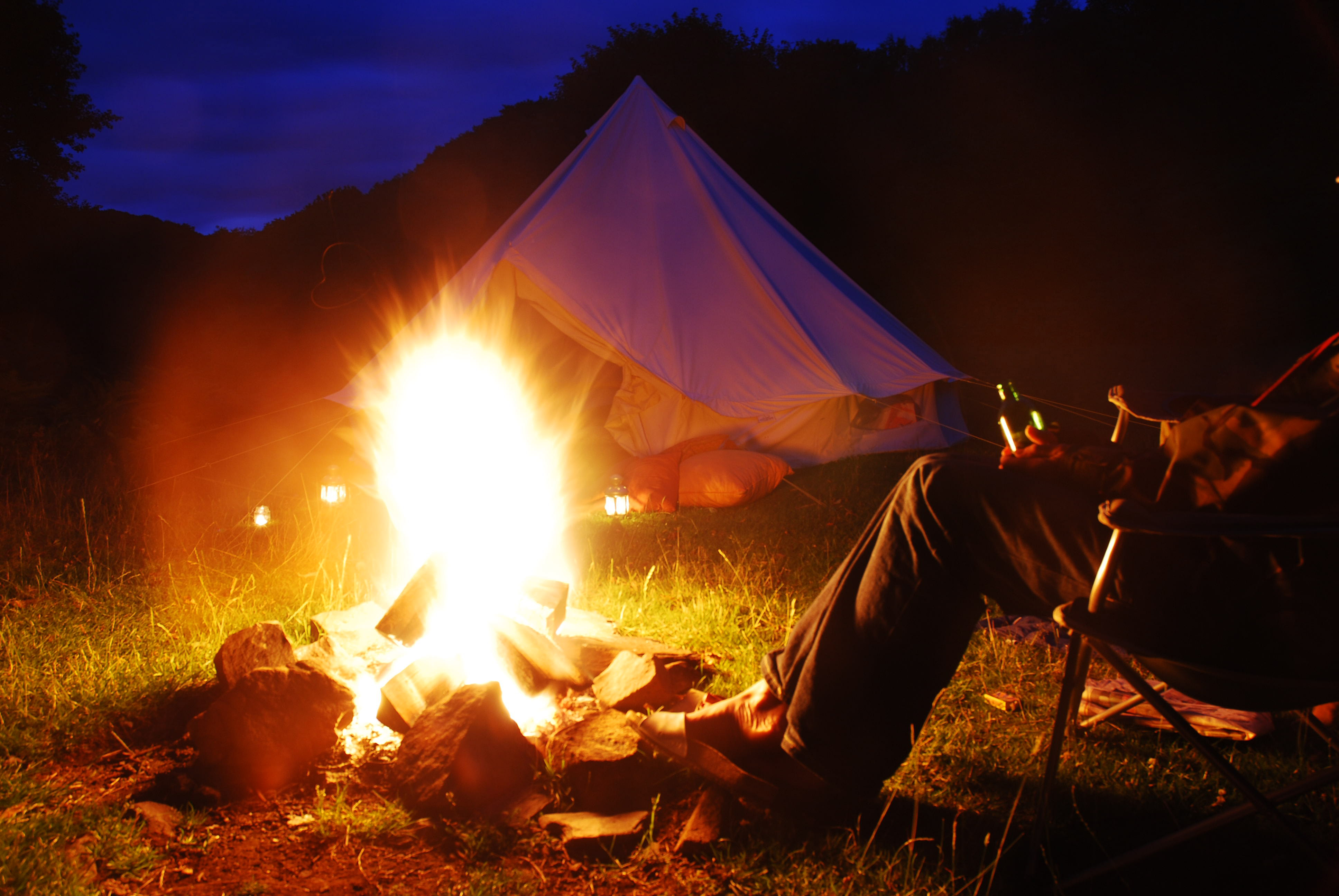 Tent Camping - Graig Wen