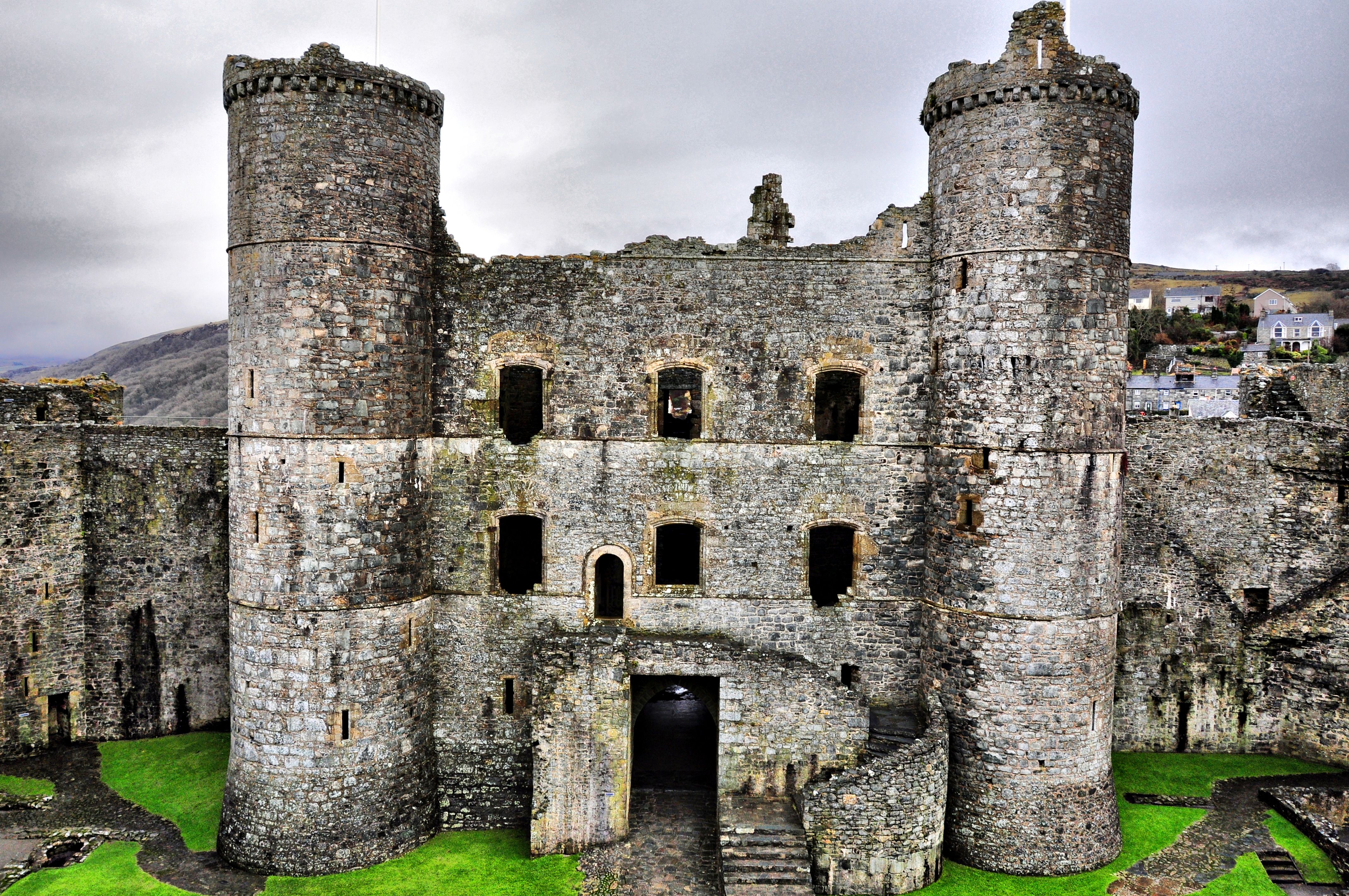 Scenic Near Harlech, North Wales, Great Britain бесплатно