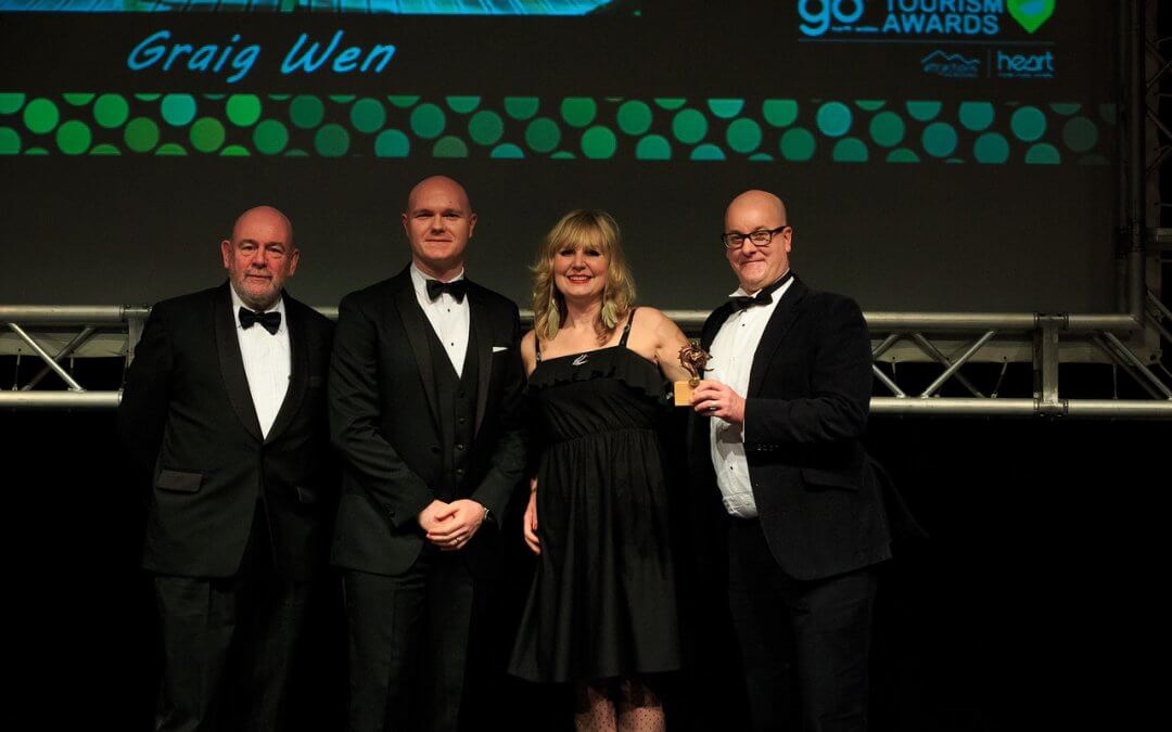 Winner of North Wales Tourism Award