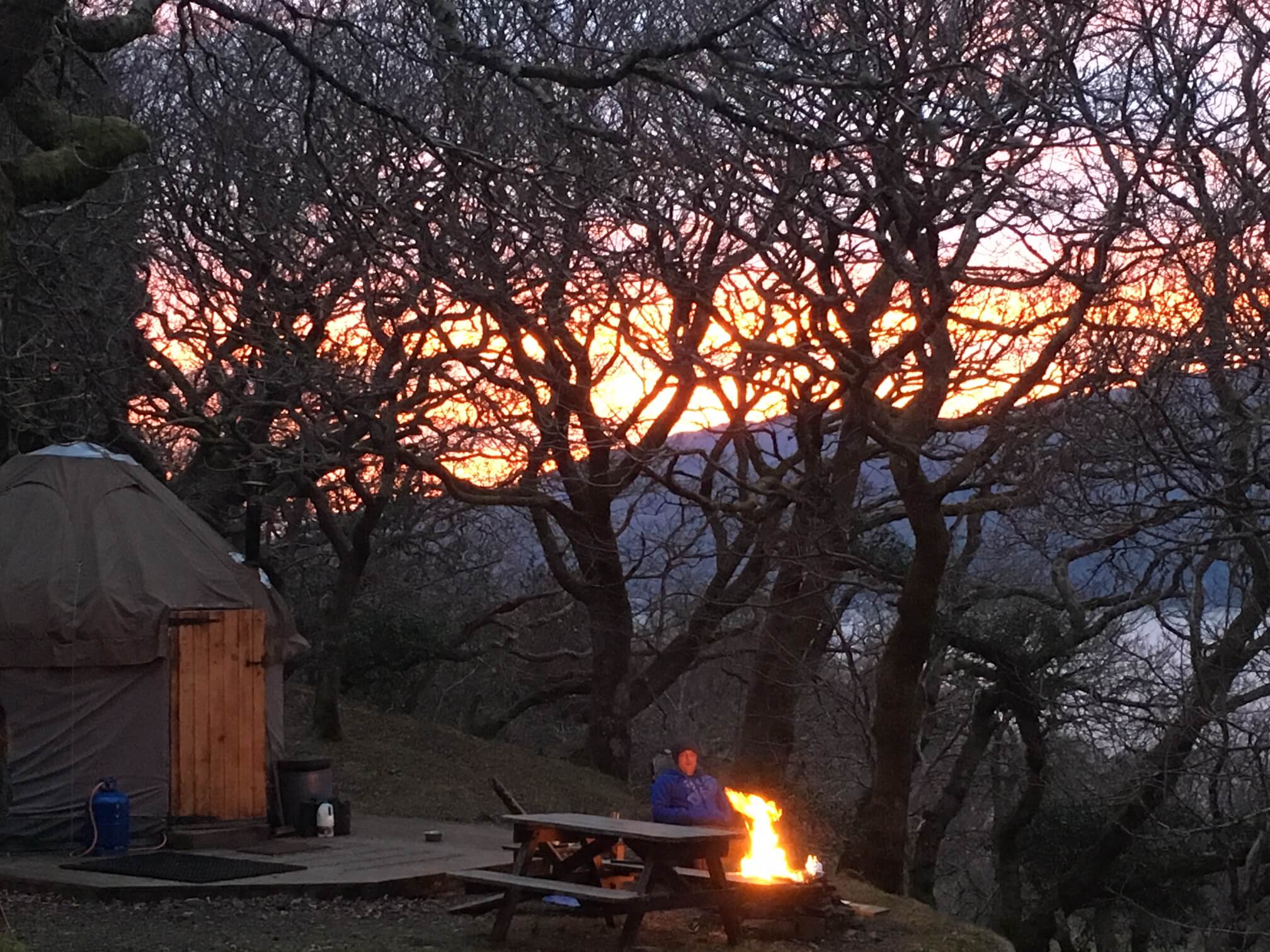 Snowdonia yurt for two
