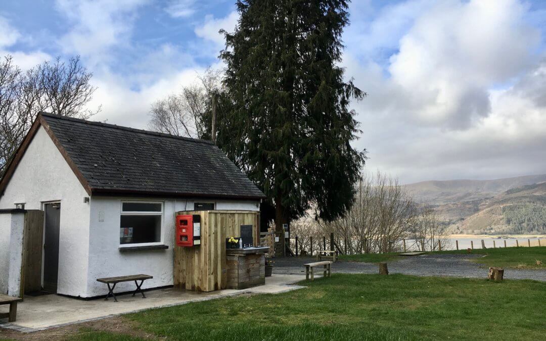 Improvements to our washing facilities for campers