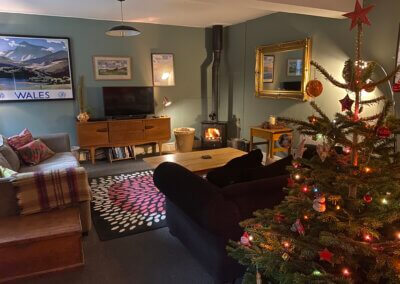 Christmas cottages, Snowdonia holiday cottage new year's eve, dog friendly xmas breaks