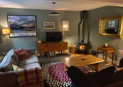 Snowdonia holiday cottage with woodburner