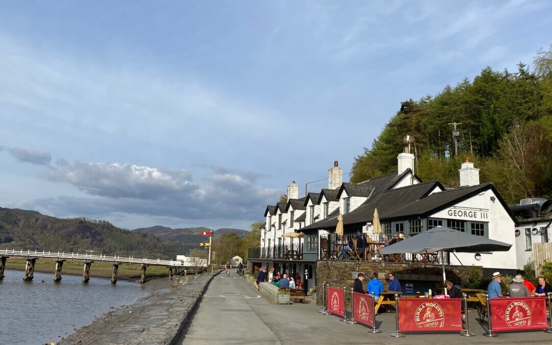 George II pub, close to Graig Wen snowdonia accommodation