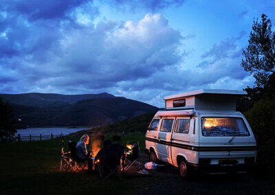 Snowdonia camping site open all year