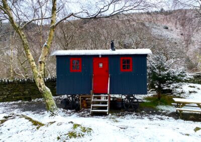 Snowdonia Christmas glamping, glamping North Wales, Christmas Glamping break North Wales