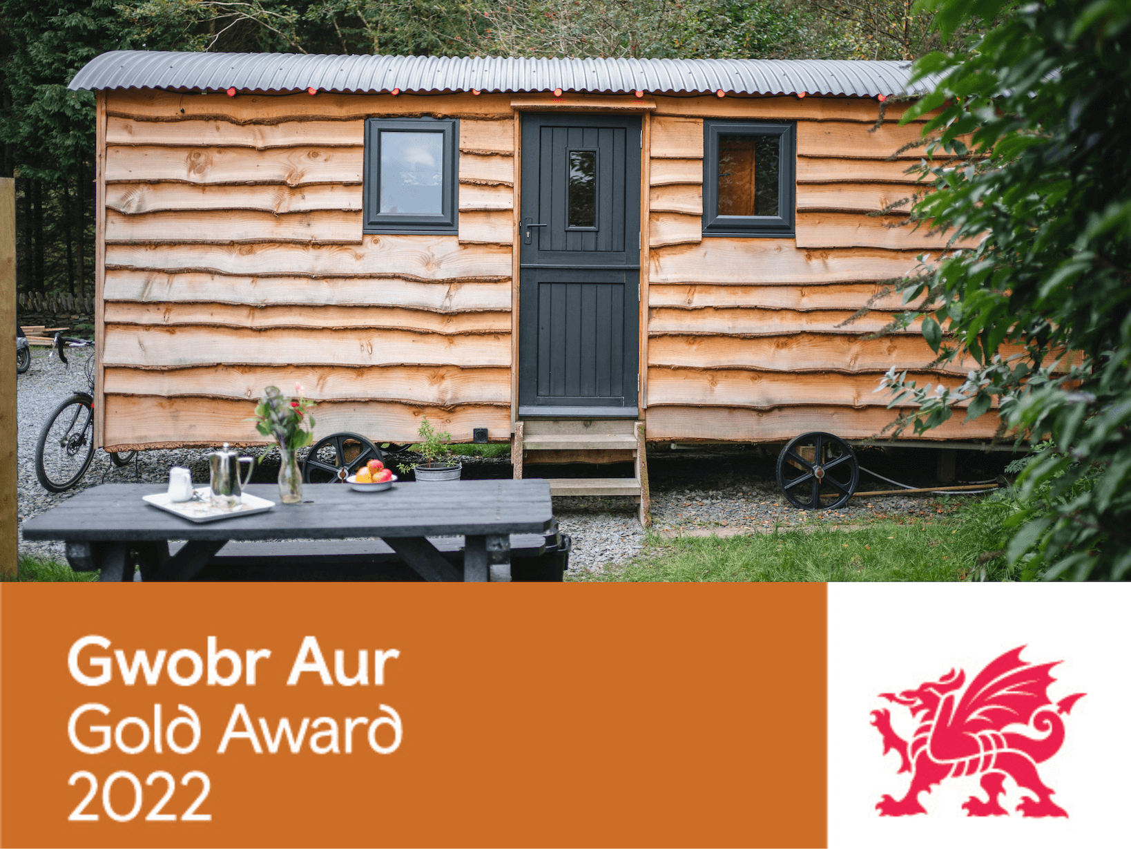 Gold Award Empress Snowdonia glamping