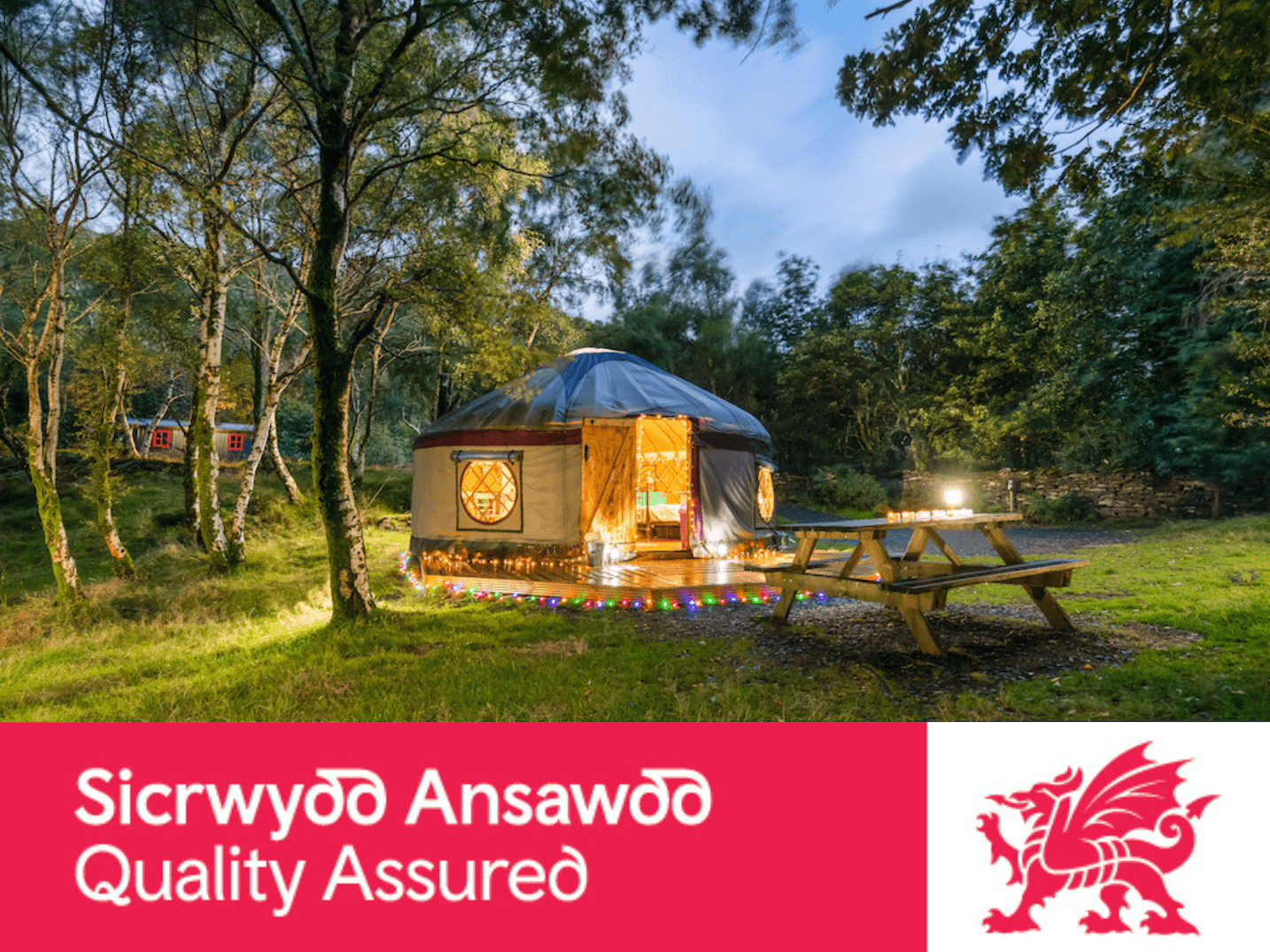 Visit Wales Quality Assured Snowdonia Shepherds Hut