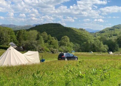 Snowdonia camping site