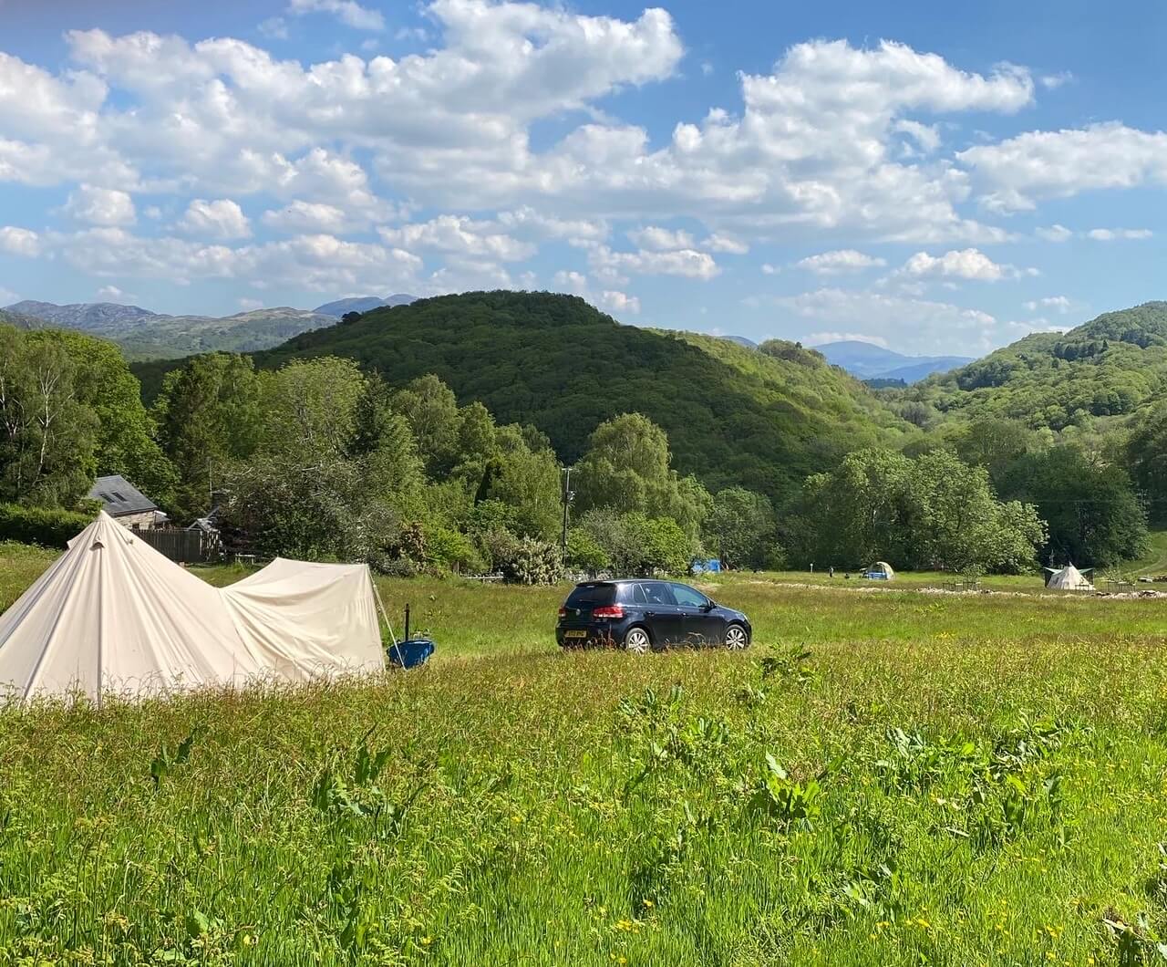 Snowdonia camping site
