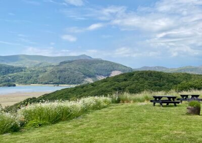 View from Graig Wen Snowdonia Holliday cottages at Graig Wen