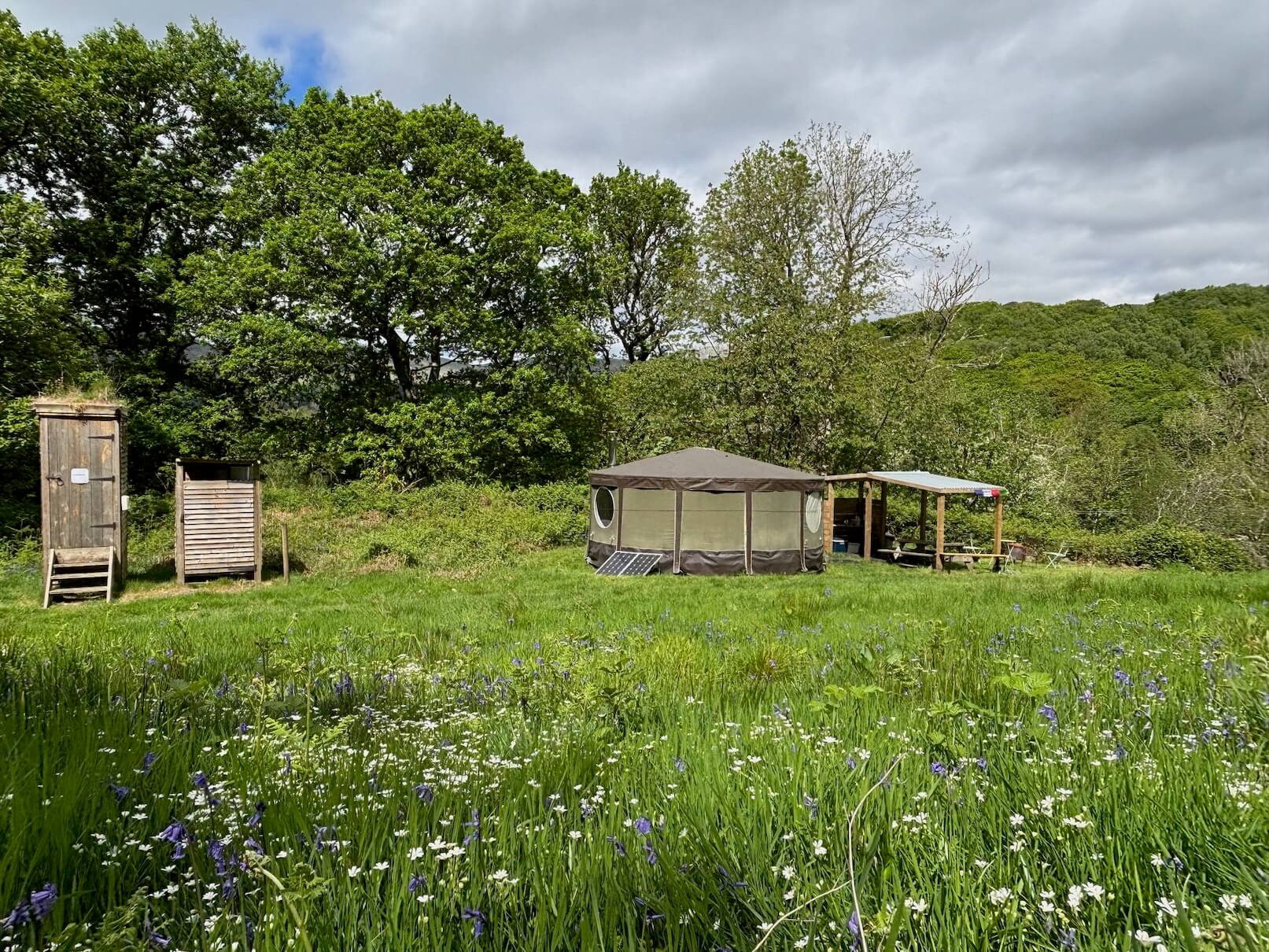 Glamping north Wales