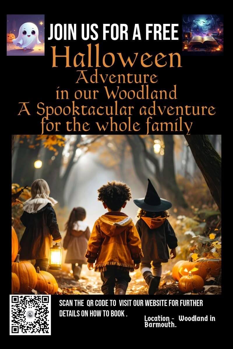 Halloween events, Barmouth glamping accommodation
